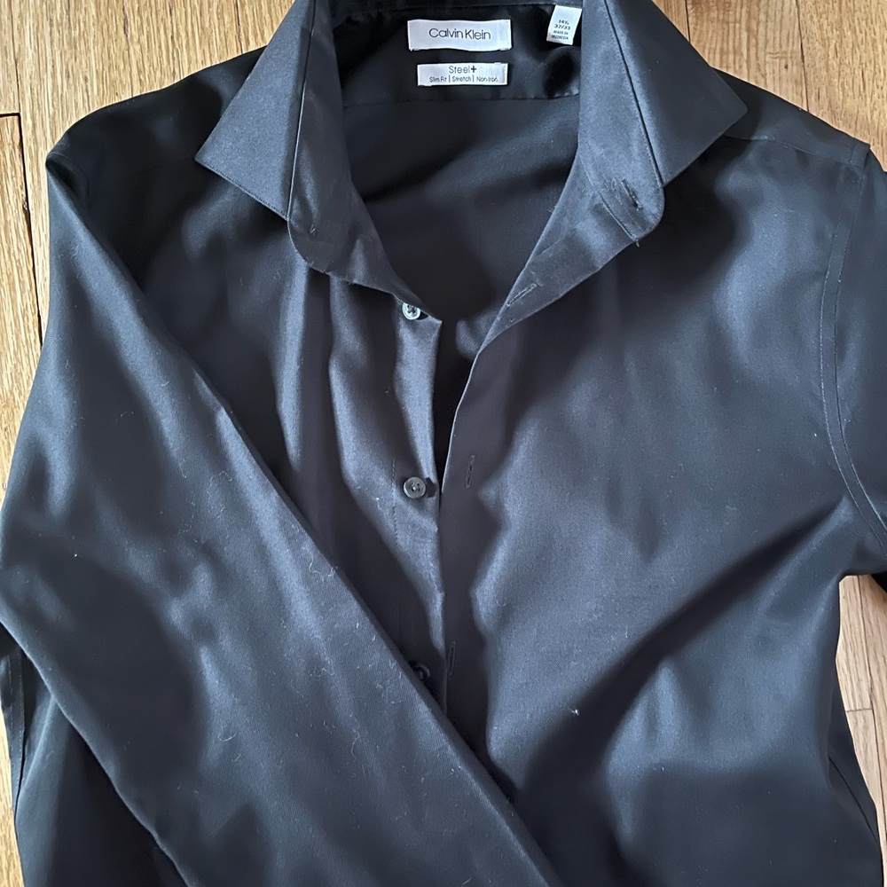 Calvin Klein navy dress shirt